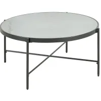 Vincent Cocktail Table W/ Marble Top