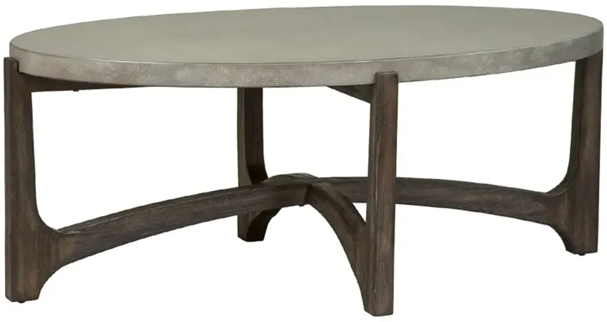 Cassio Oval Coffee Table