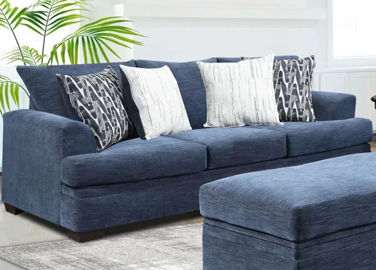 Emilia Blue Sofa