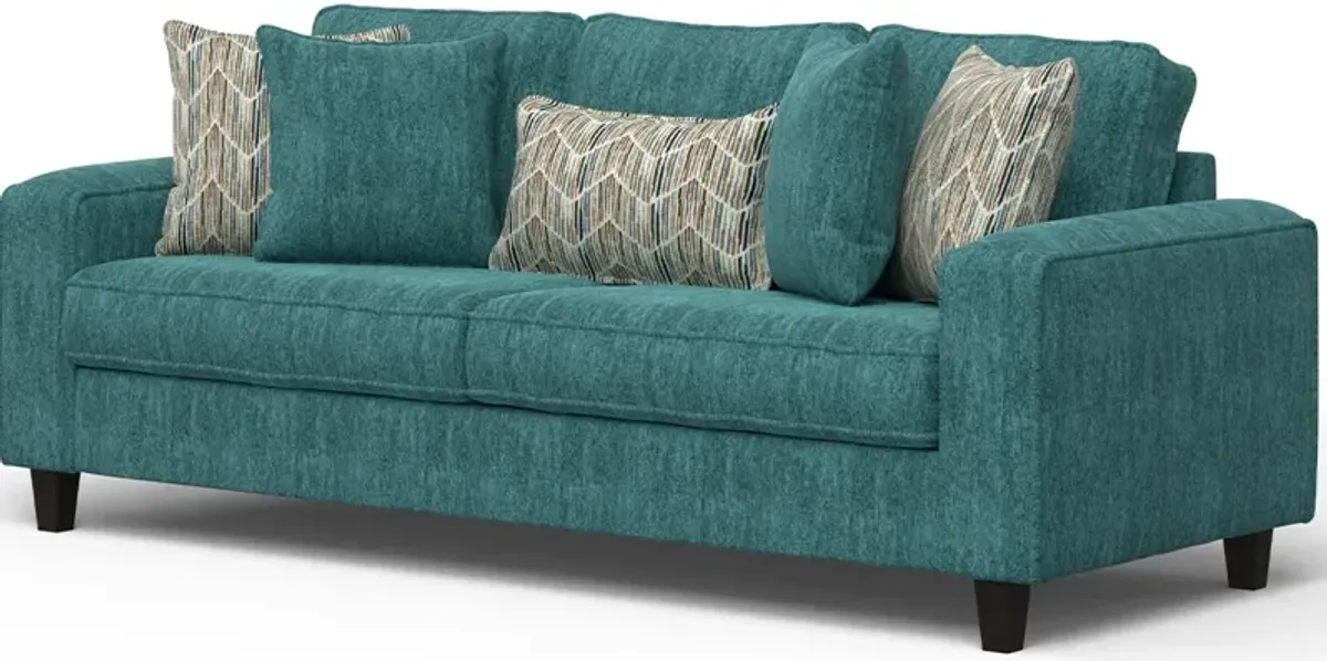 Gabriela Blue Sofa