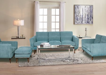 Savita Blue Sofa