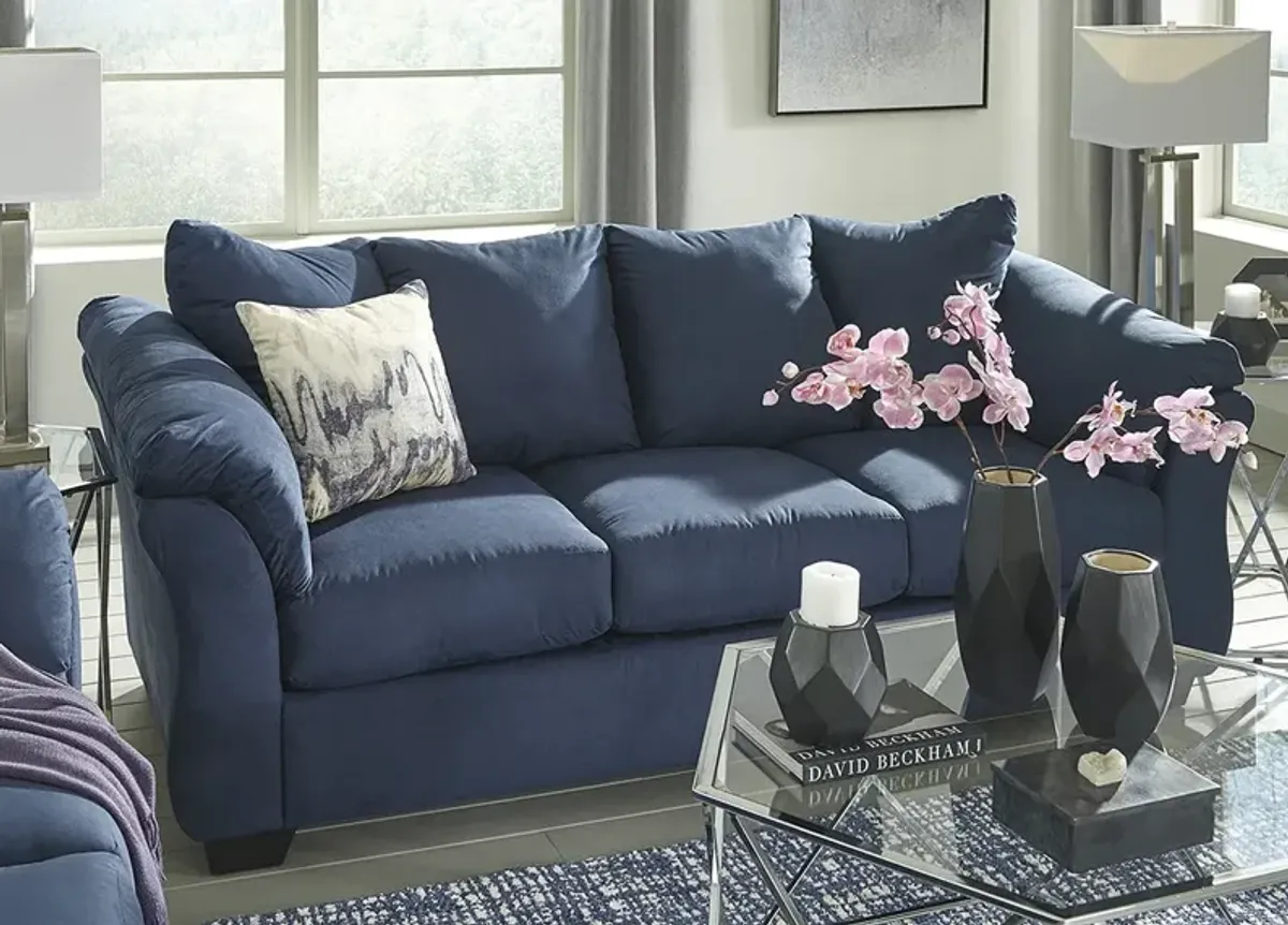 Bingley Blue Sofa