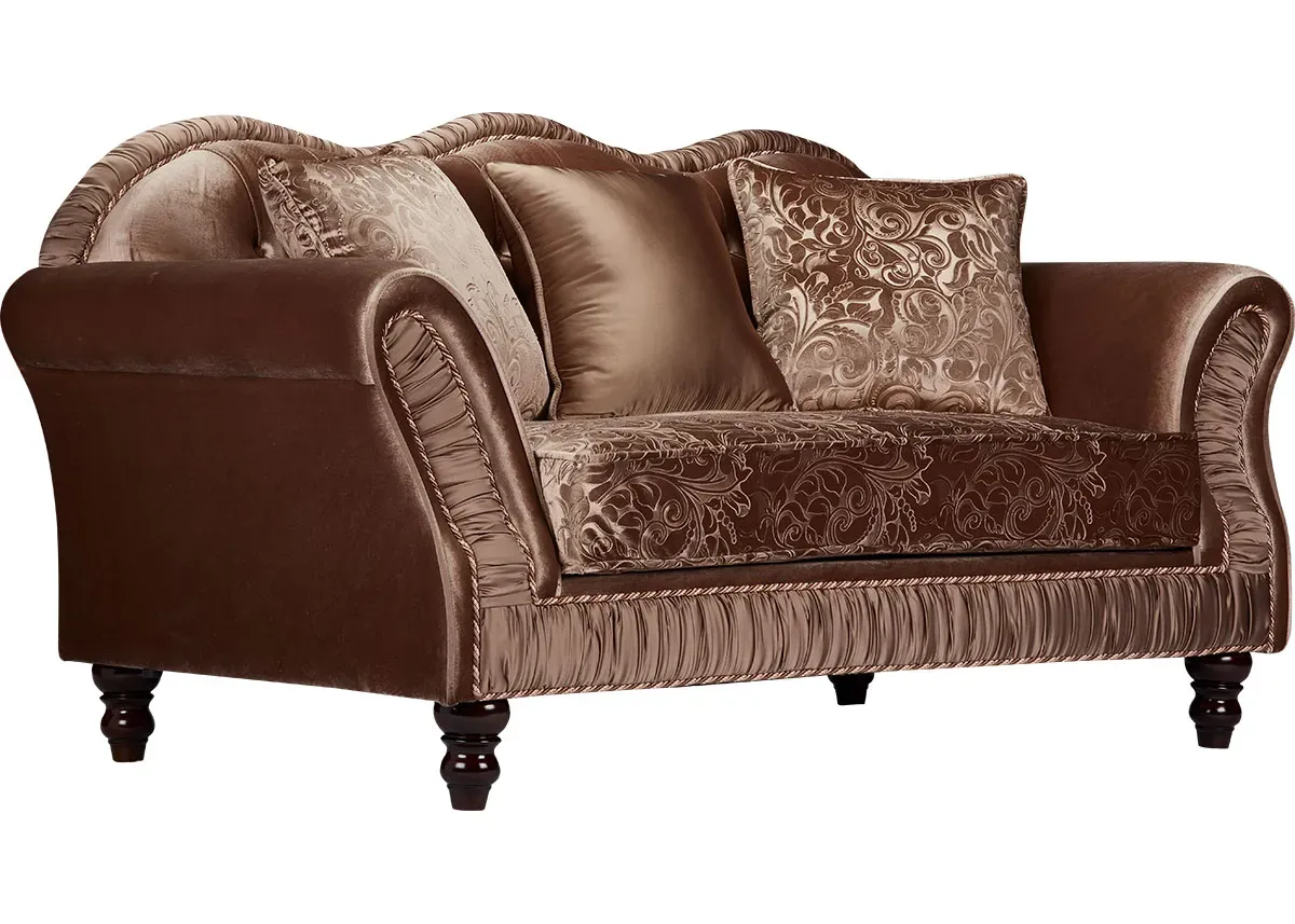 Davina Taupe Loveseat