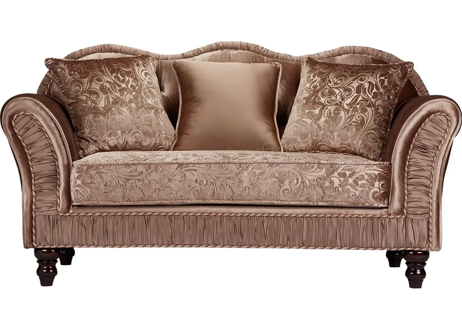 Davina Taupe Loveseat