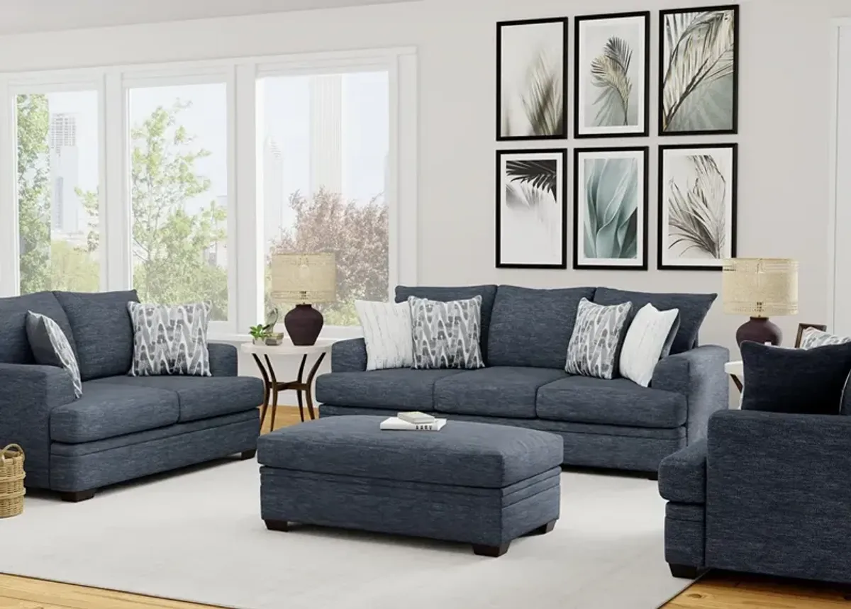 Emilia Gray Loveseat