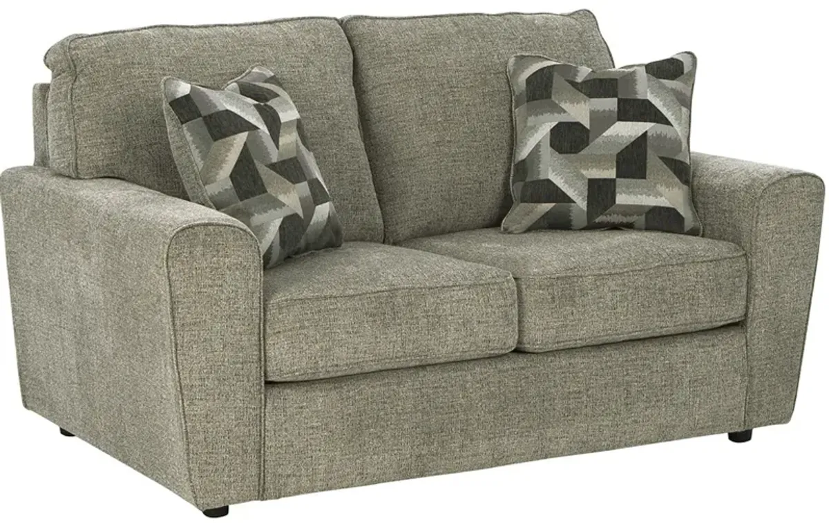 Areida Beige Loveseat