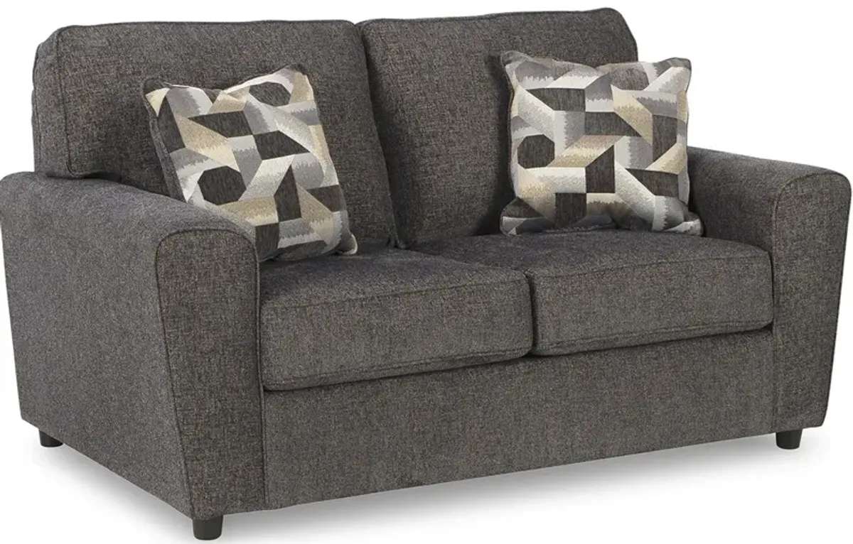 Areida Gray Loveseat