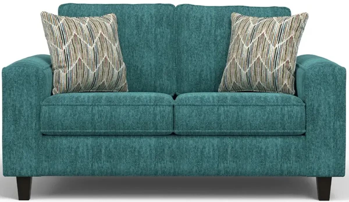 Gabriela Blue Loveseat