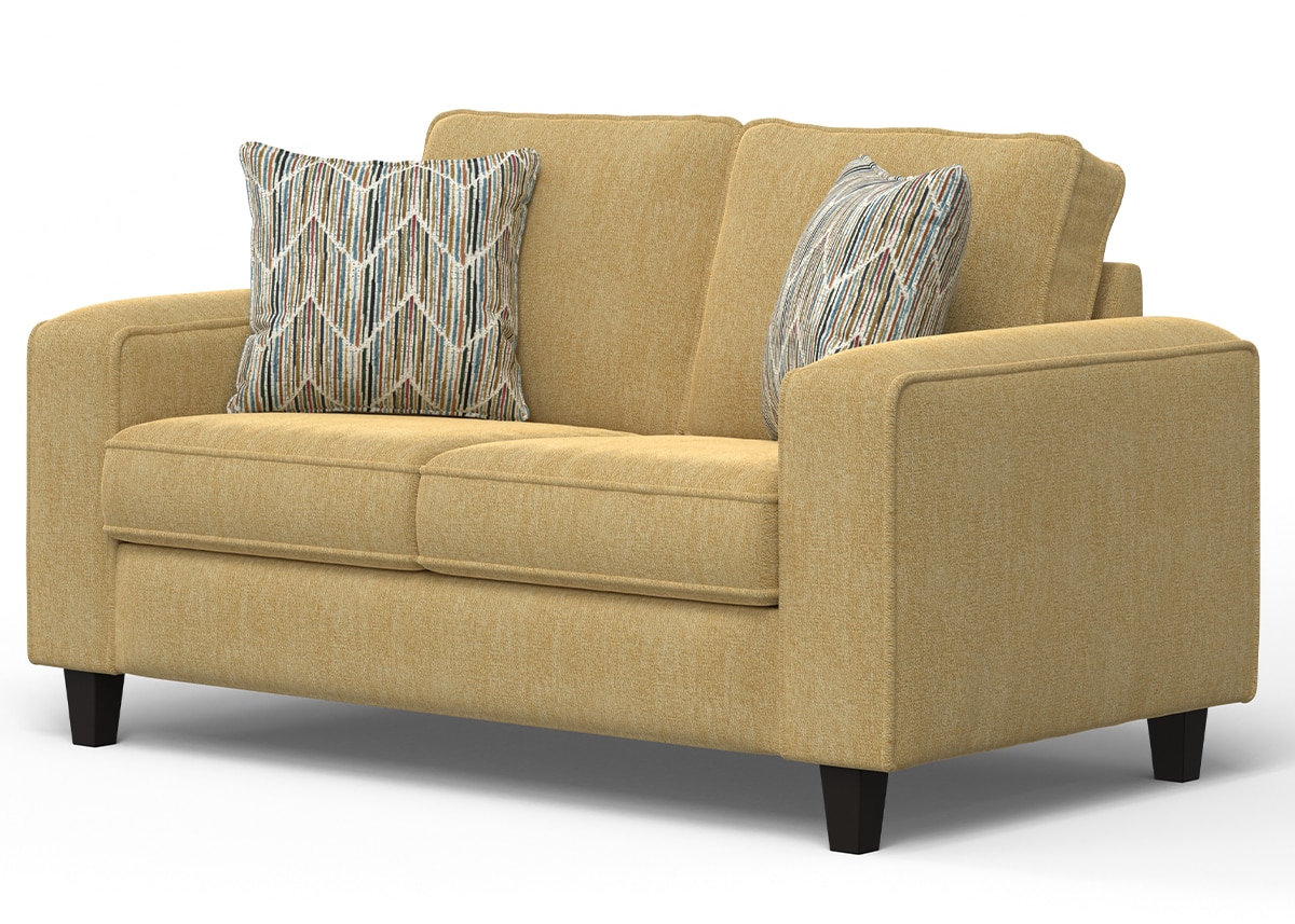 Gabriela Yellow Loveseat