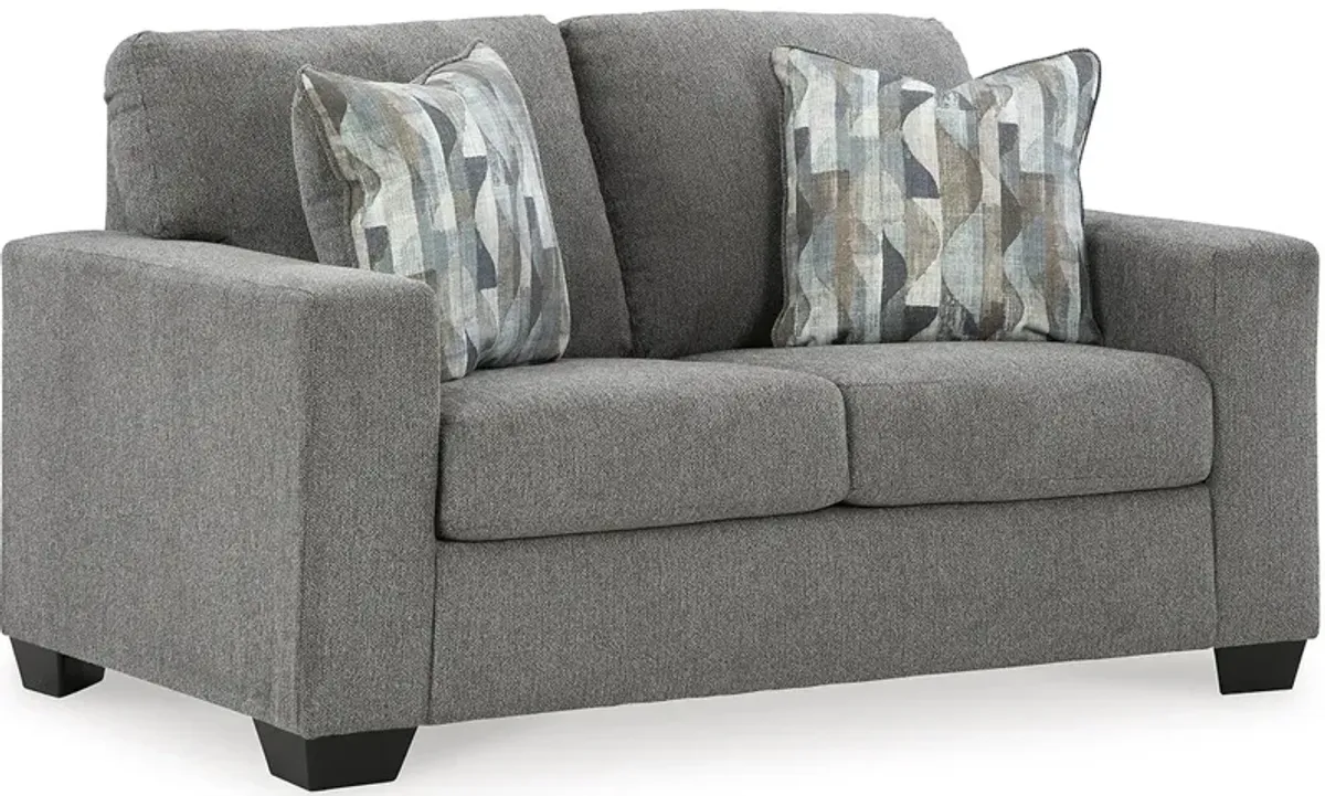 Sanford Gray Loveseat