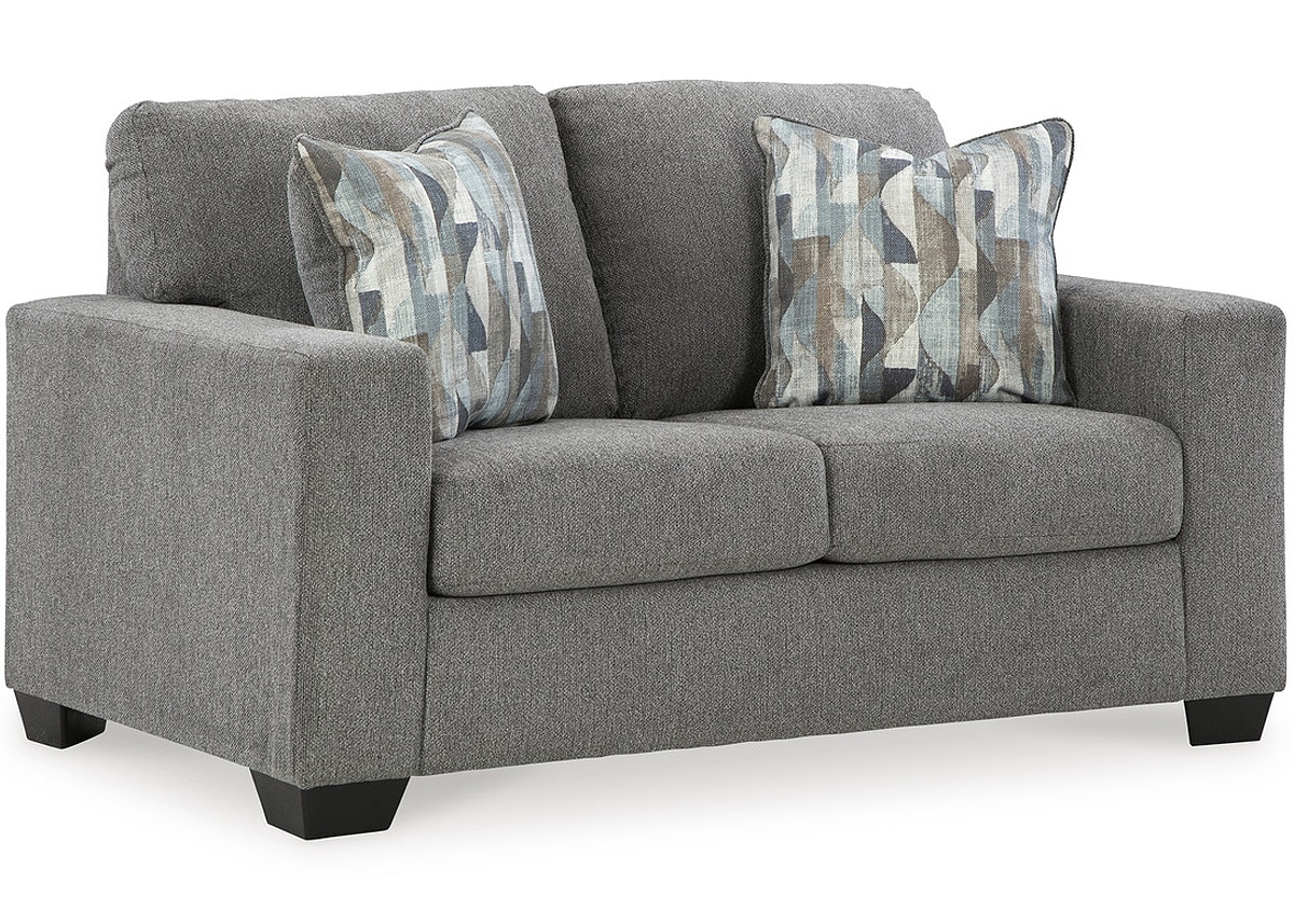 Sanford Gray Loveseat