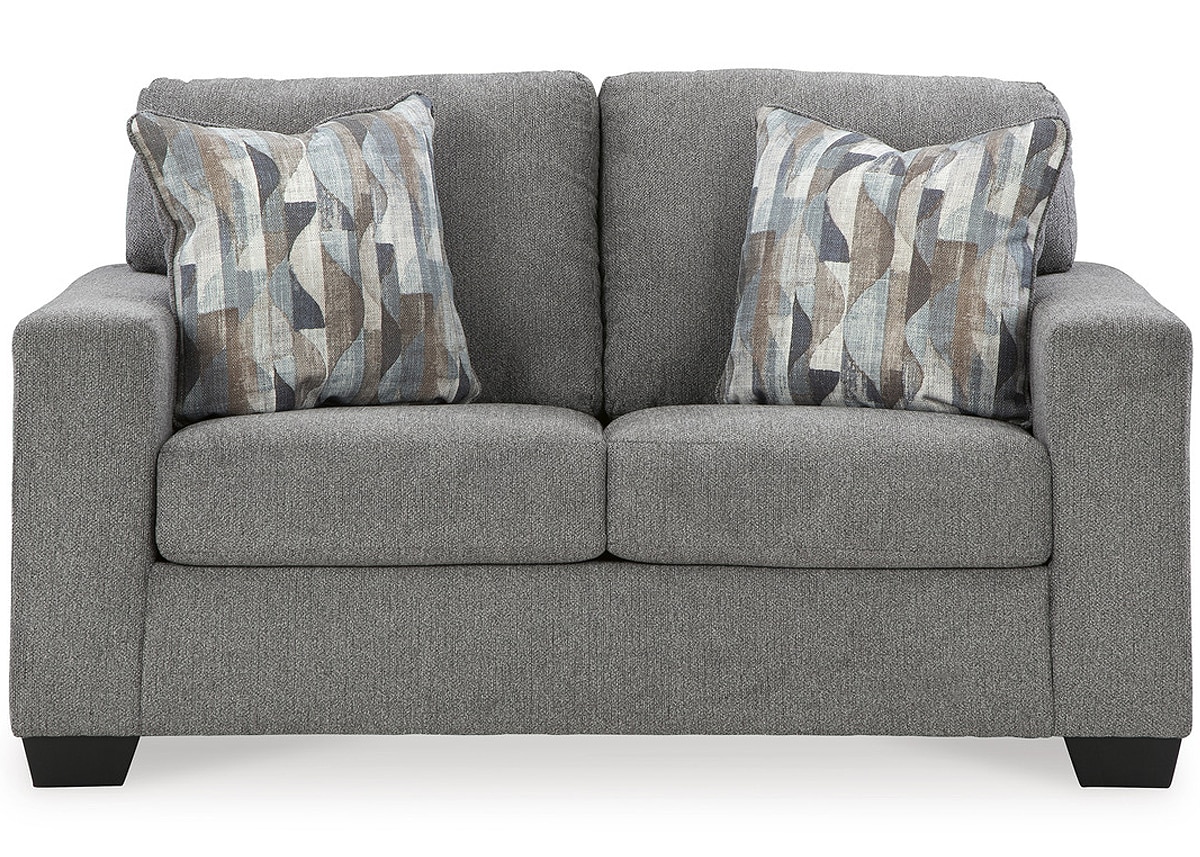 Sanford Gray Loveseat