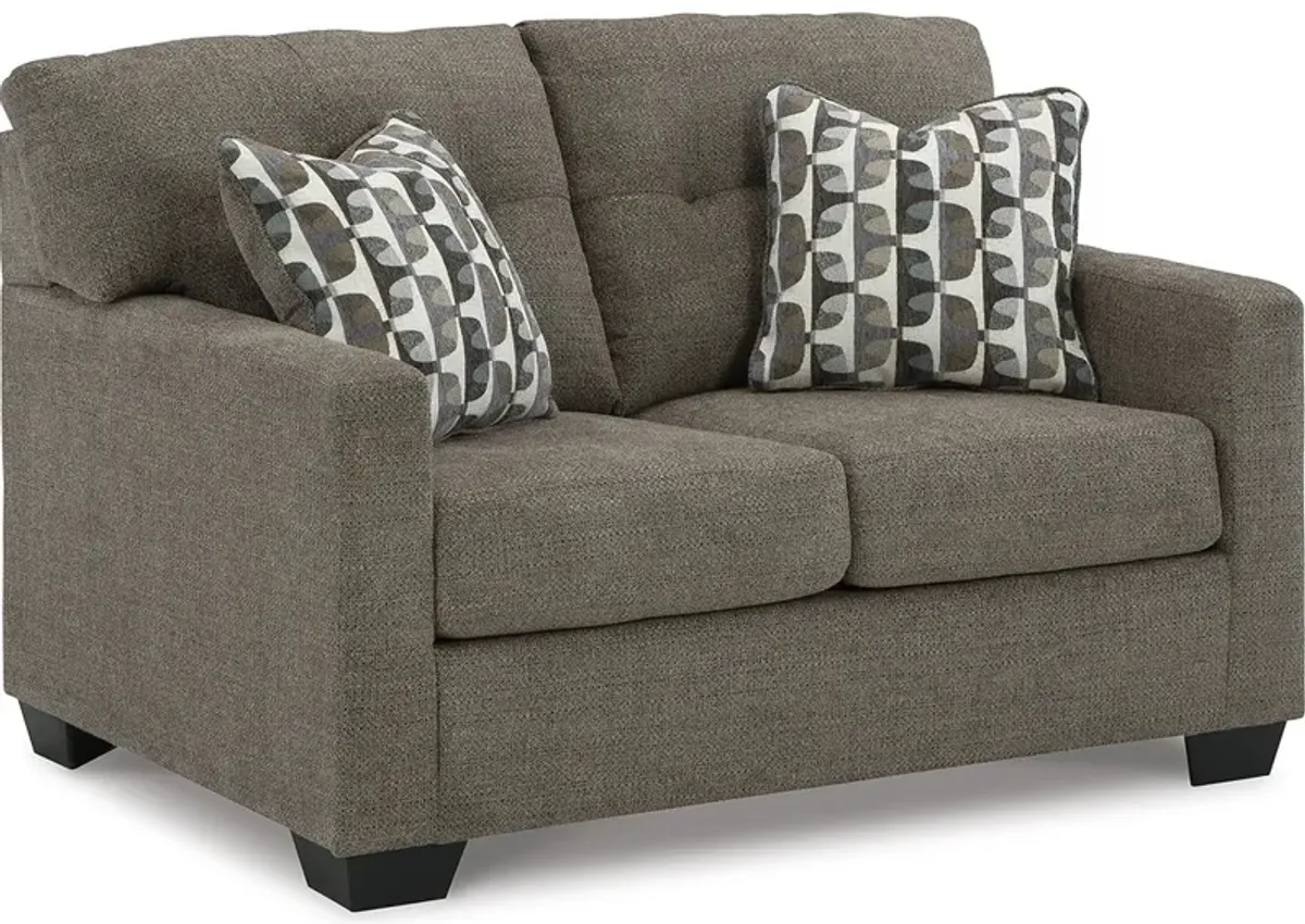 Greta Brown Loveseat