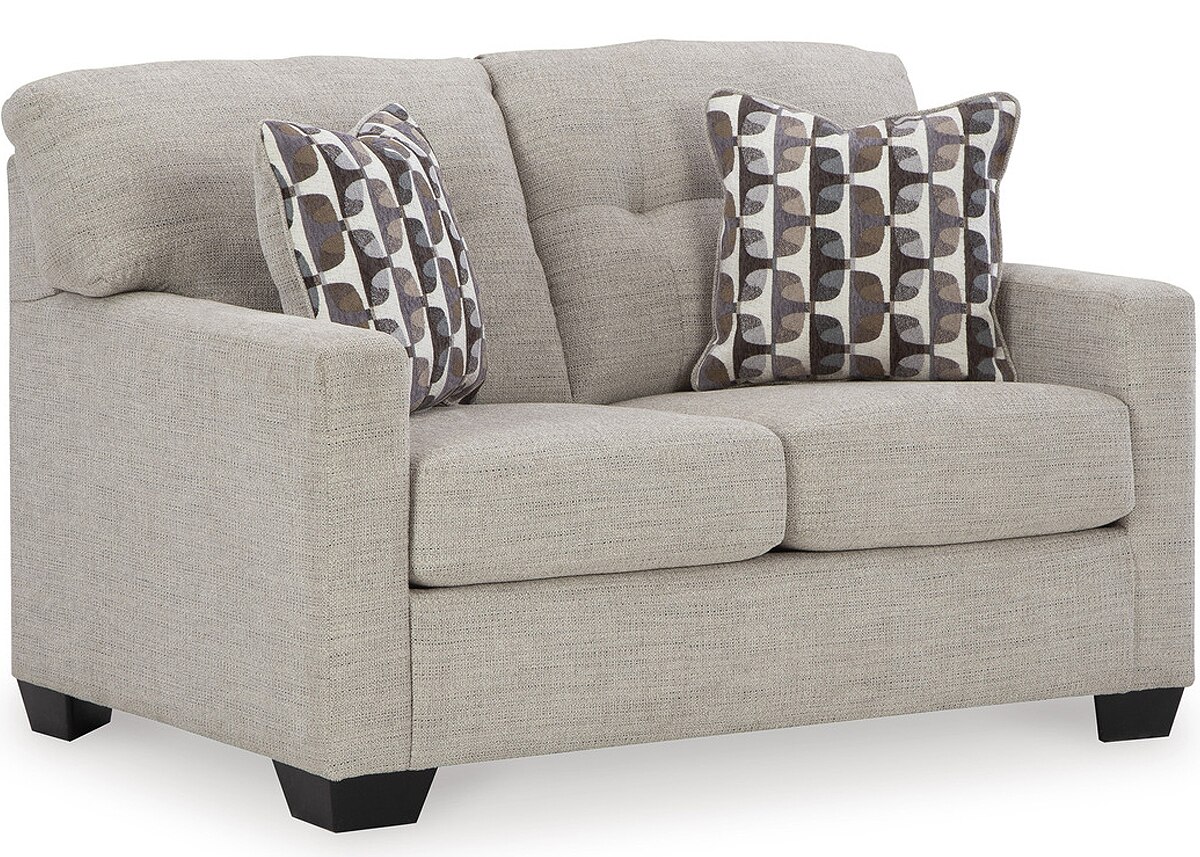 Greta Taupe Loveseat