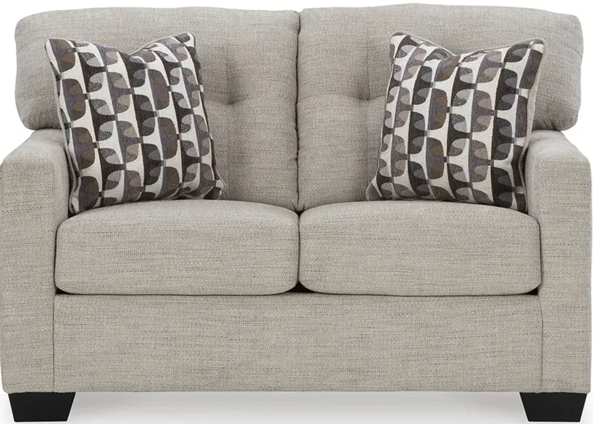 Greta Taupe Loveseat