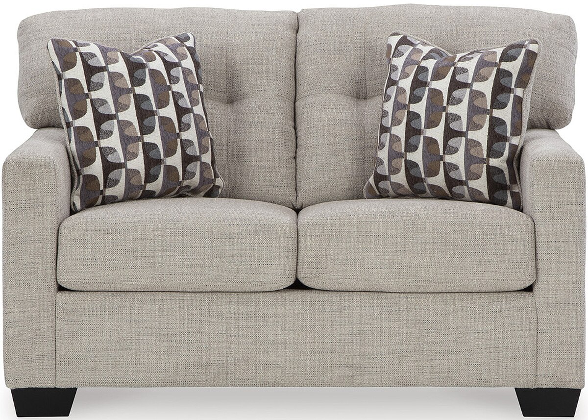 Greta Taupe Loveseat