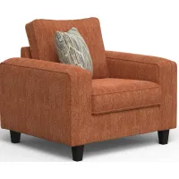 Gabriela Orange Chair