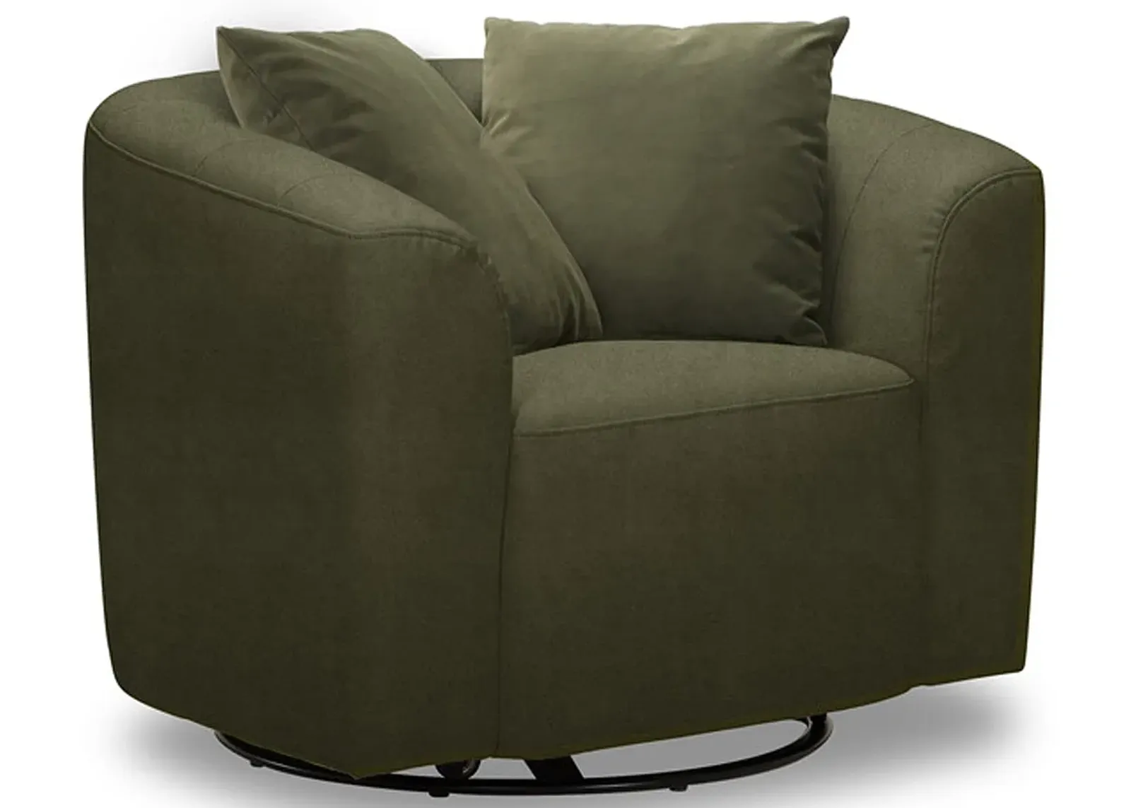 Lisel Green Swivel Chair