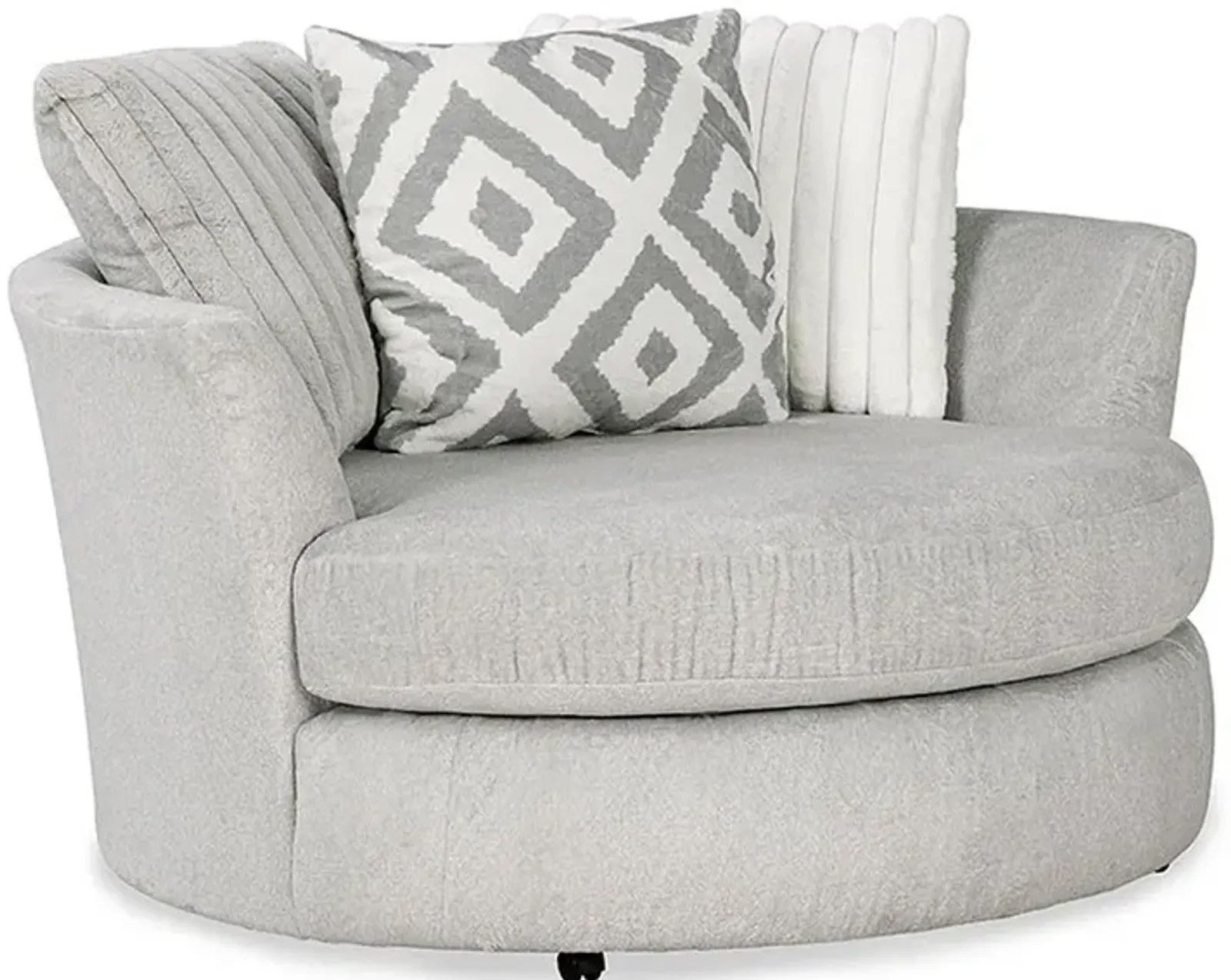 Rupa Gray Swivel Chair