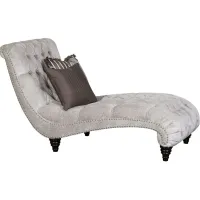 Mirage Silver Chaise