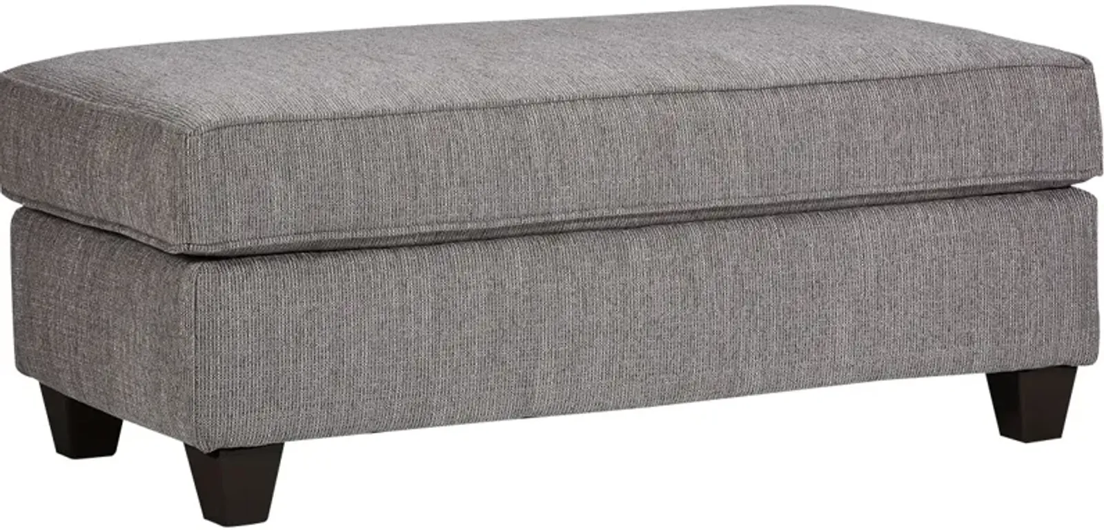 Dante Light Gray Ottoman