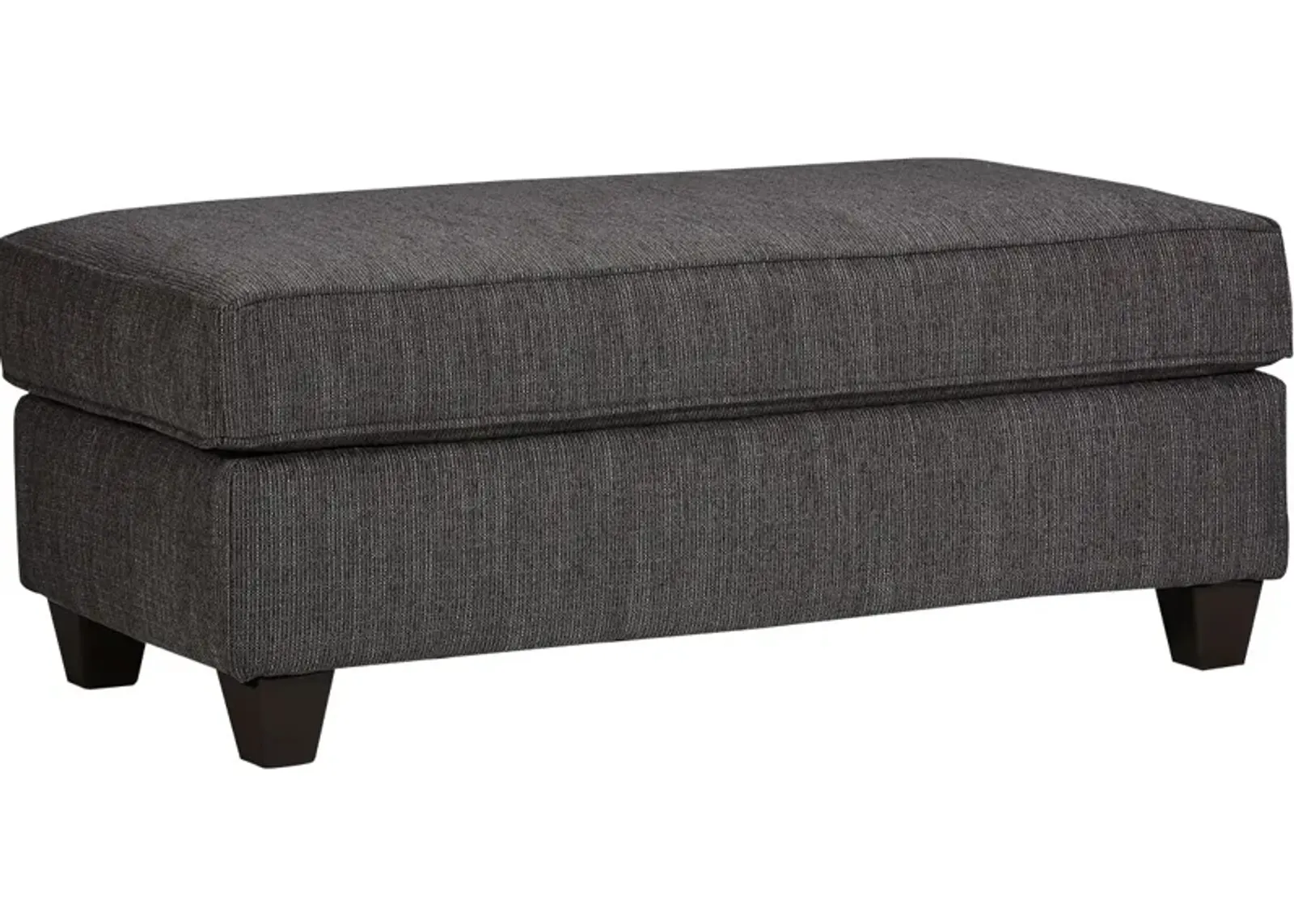 Dante Dark Gray Ottoman