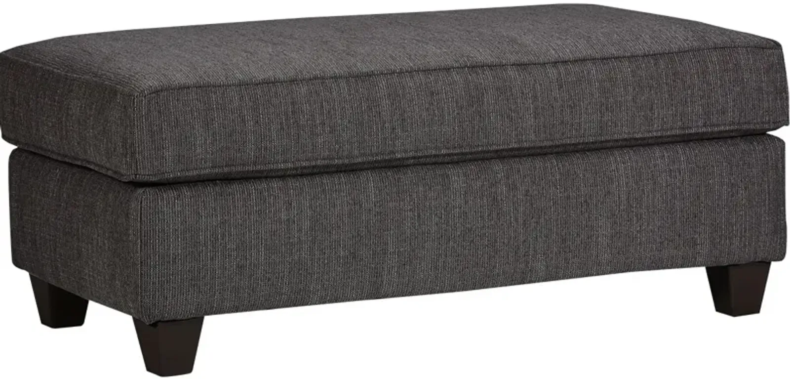 Dante Dark Gray Ottoman