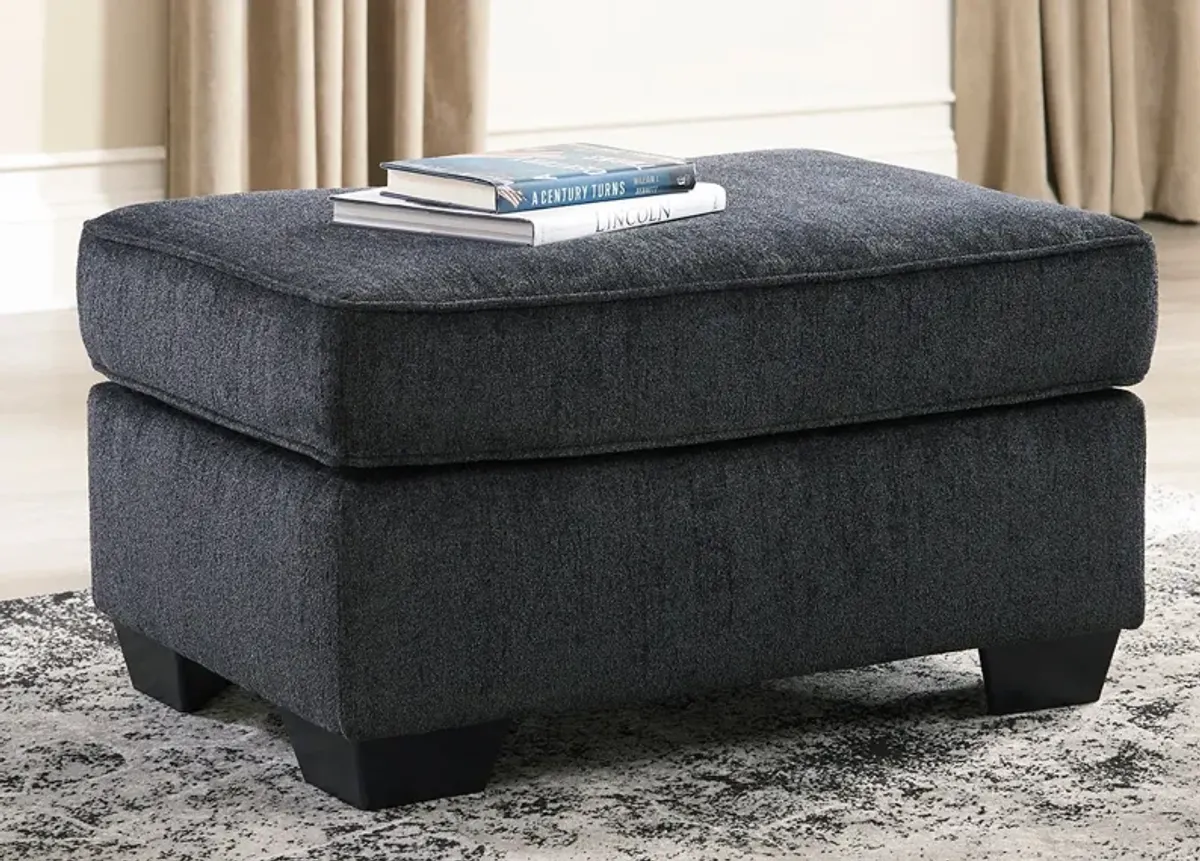 Cypress Slate Ottoman