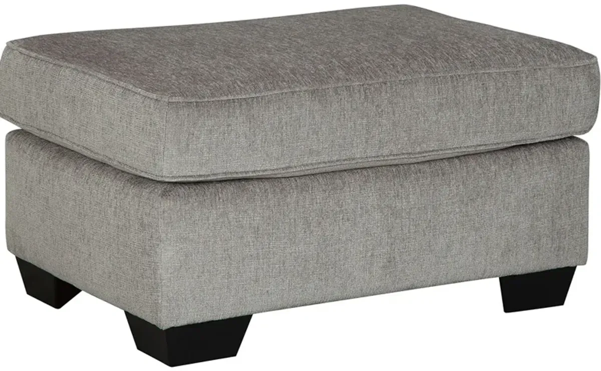 Cypress Gray Ottoman