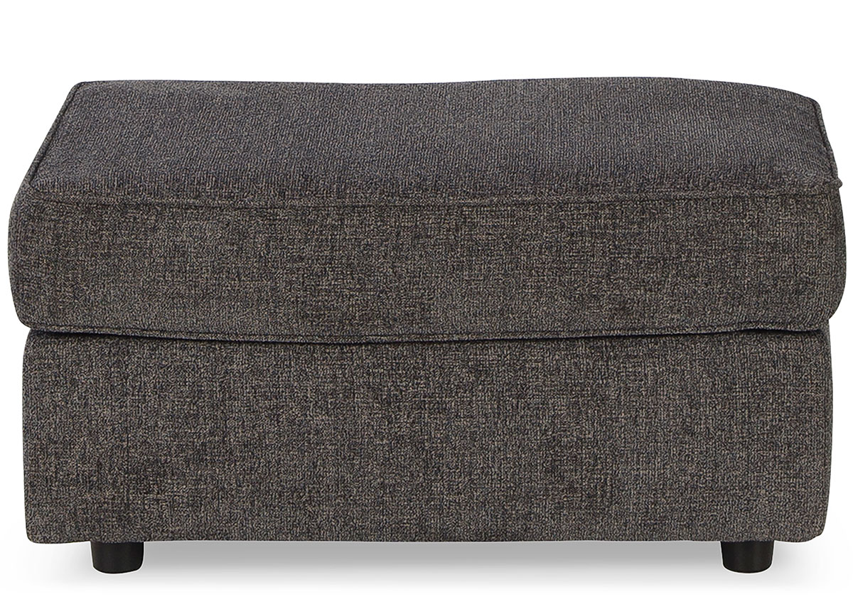 Areida Gray Ottoman