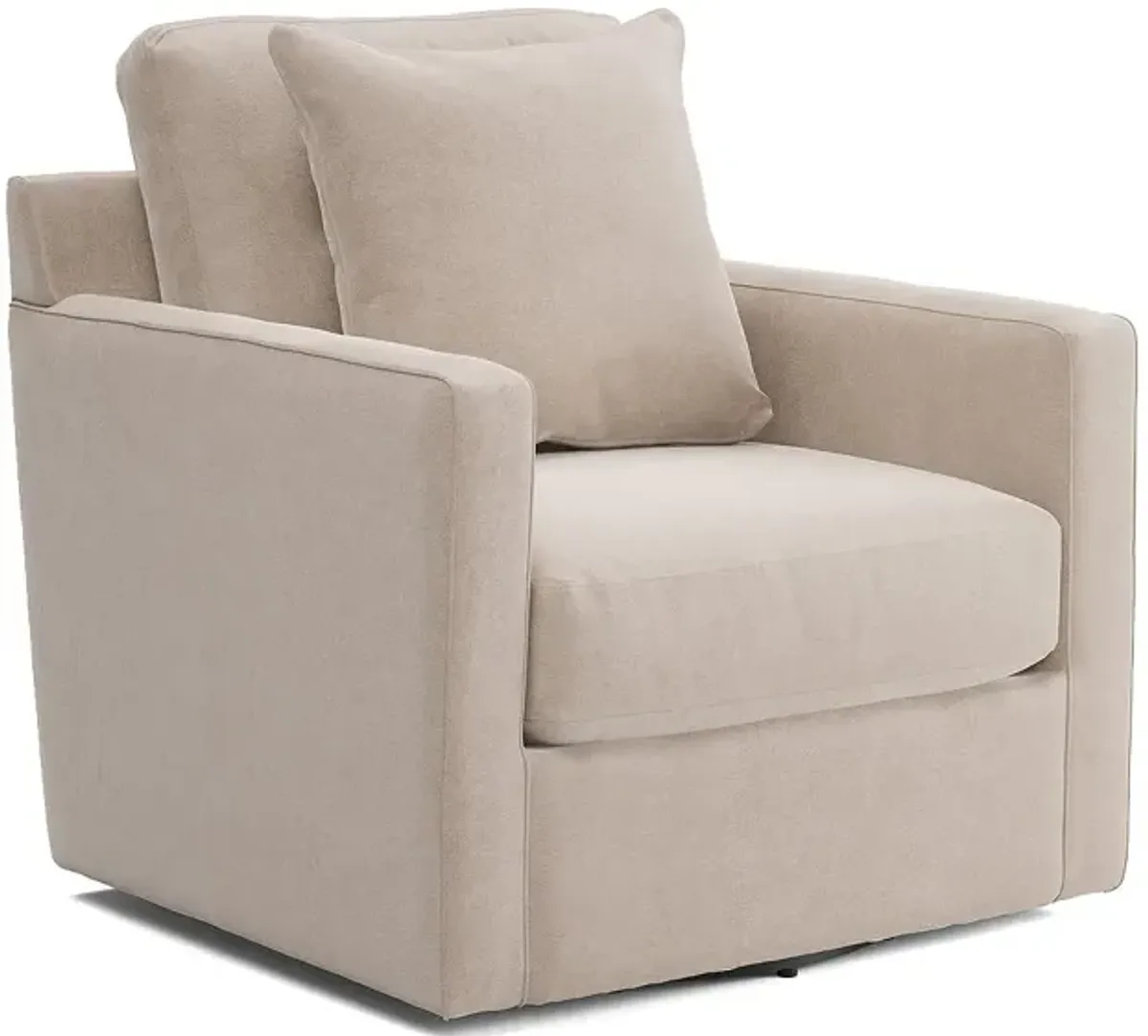 ModularOne Beige Accent Swivel Chair By Drew & Jonathan