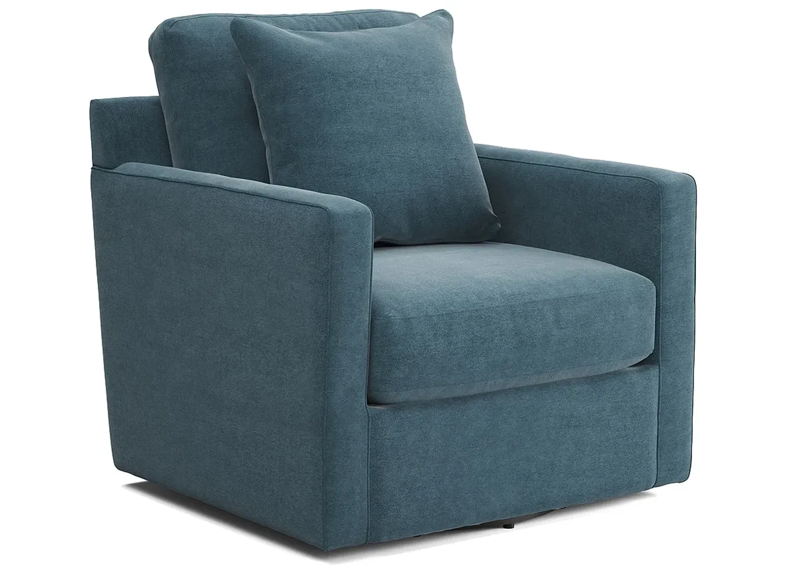 ModularOne Teal Accent Swivel Chair By Drew & Jonathan