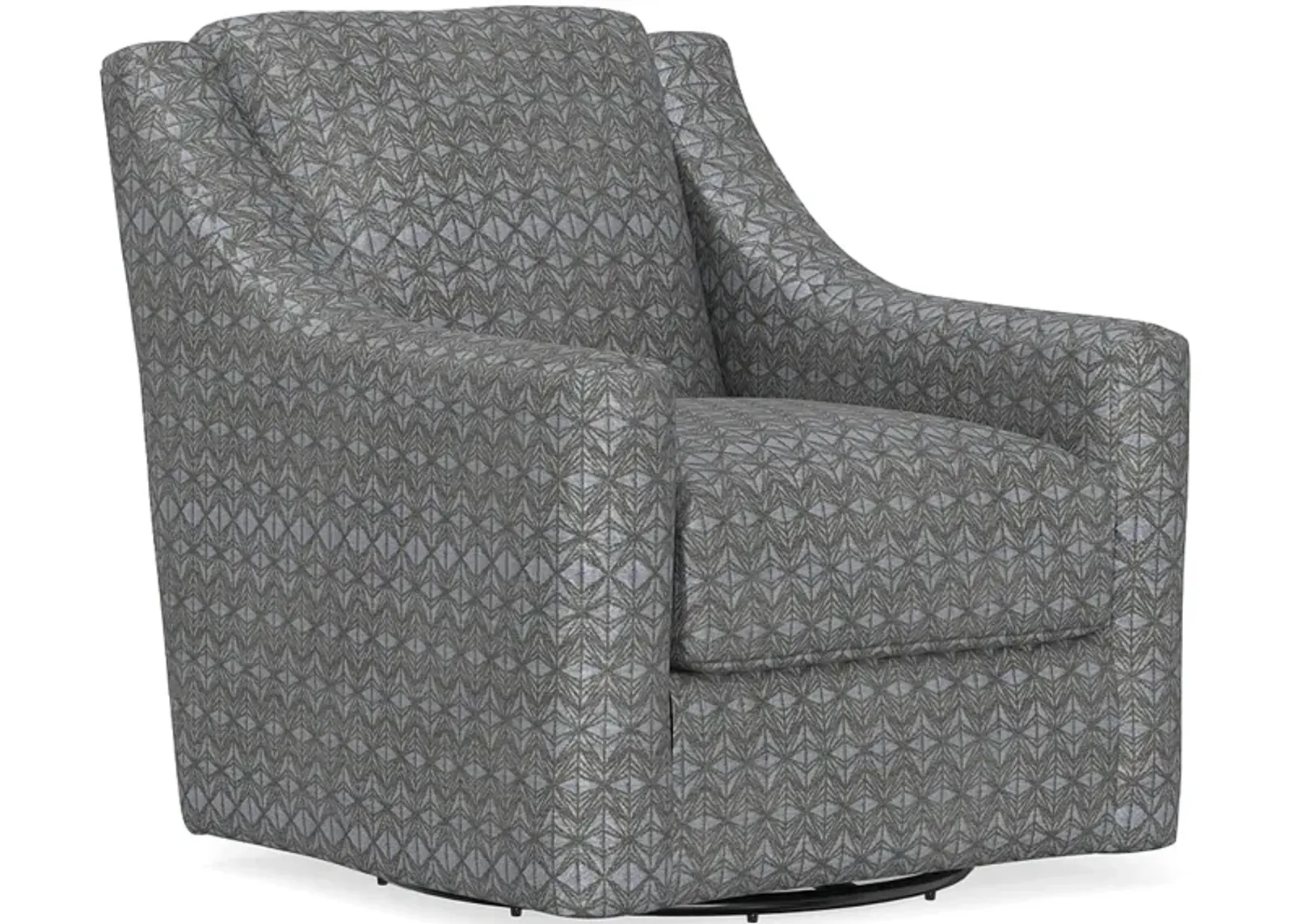 Kenwood Gray Accent Swivel Chair