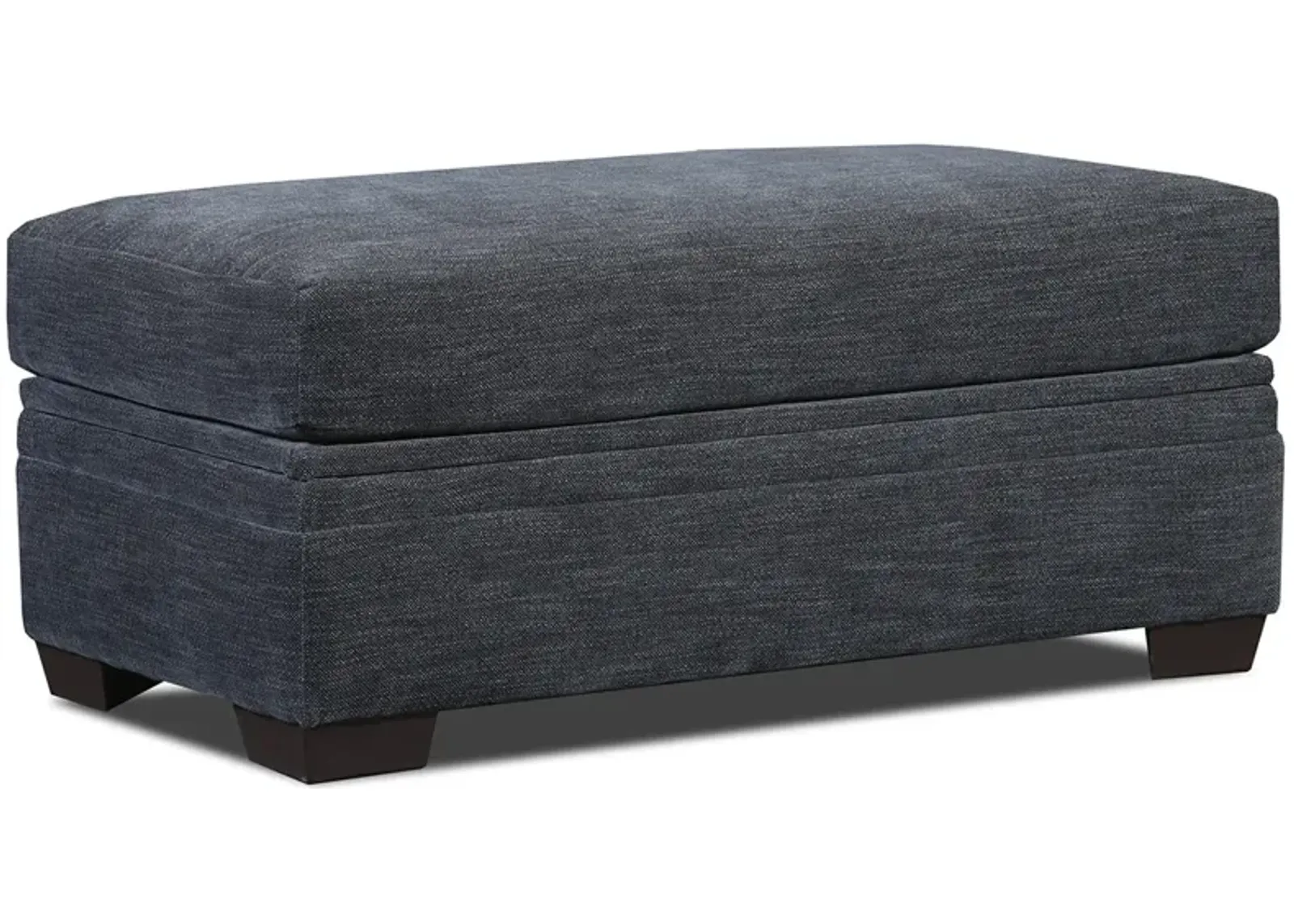 Emilia Gray Storage Ottoman