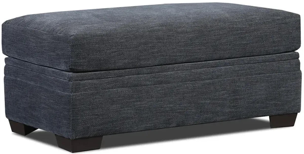 Emilia Gray Storage Ottoman