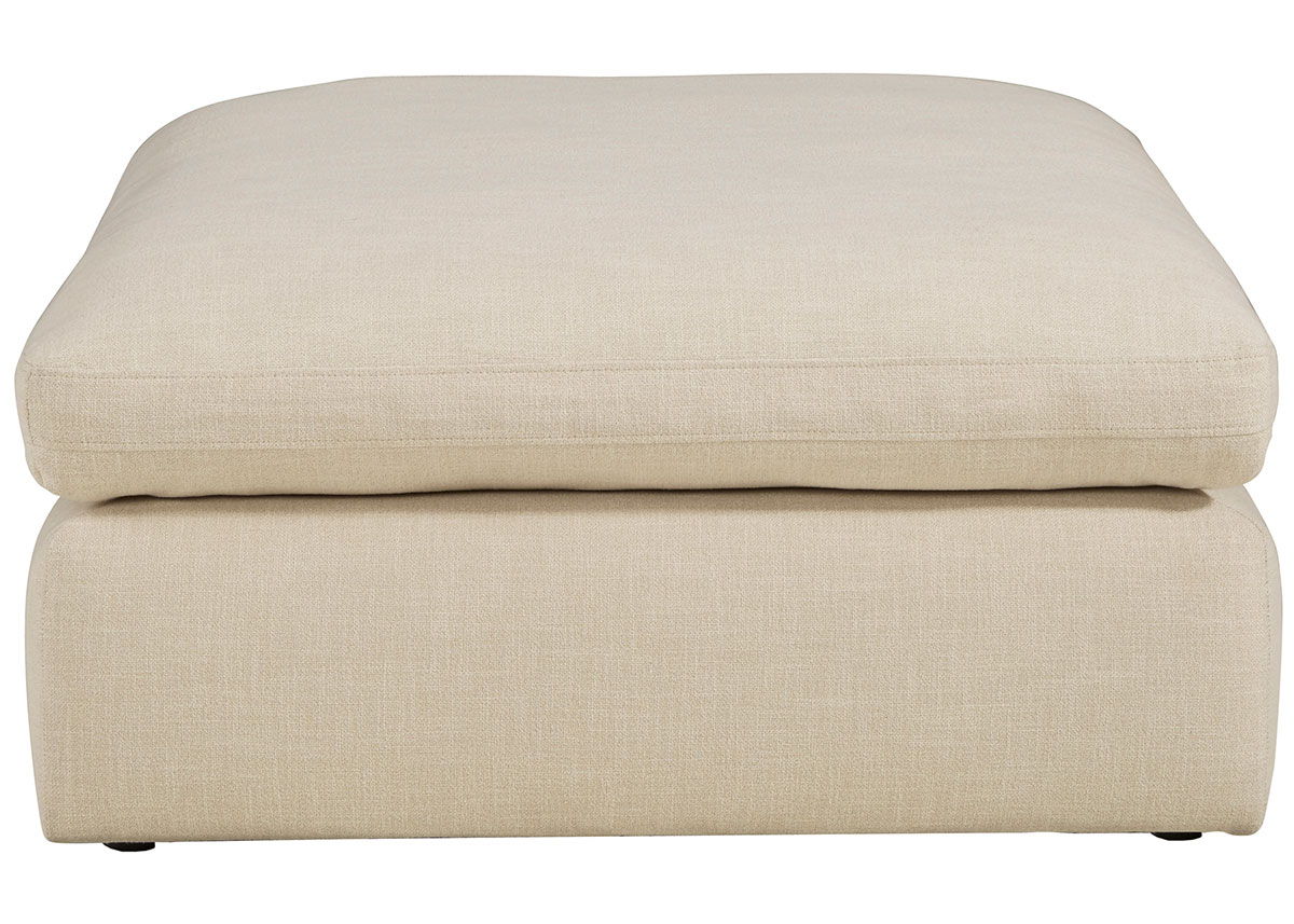 Palisades Taupe Cocktail Ottoman