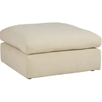 Palisades Taupe Cocktail Ottoman