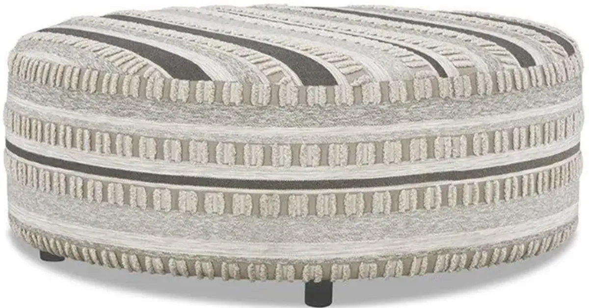 Linnea Beige Cocktail Ottoman