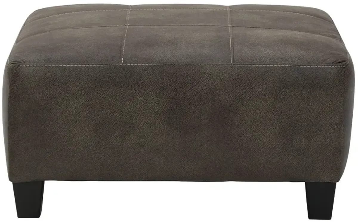 Maywood Gray Cocktail Ottoman