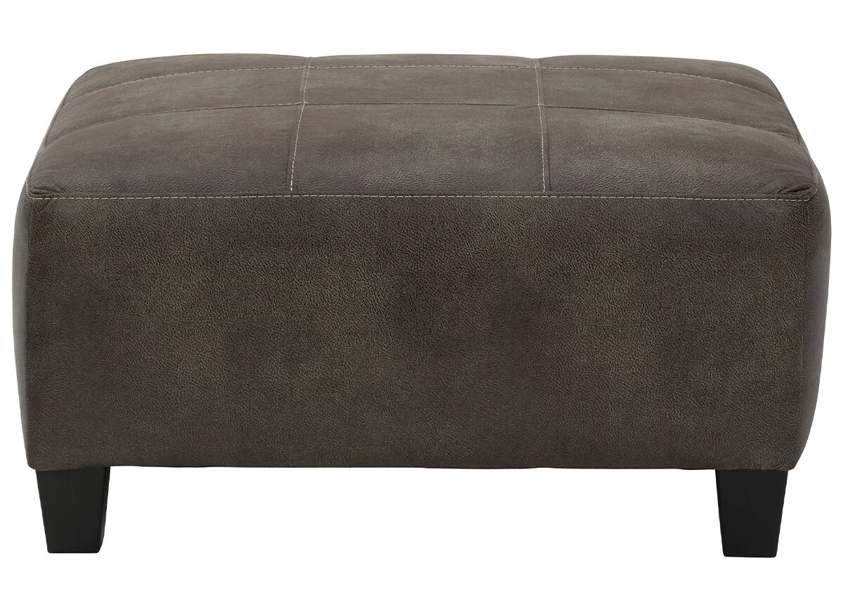 Maywood Gray Cocktail Ottoman