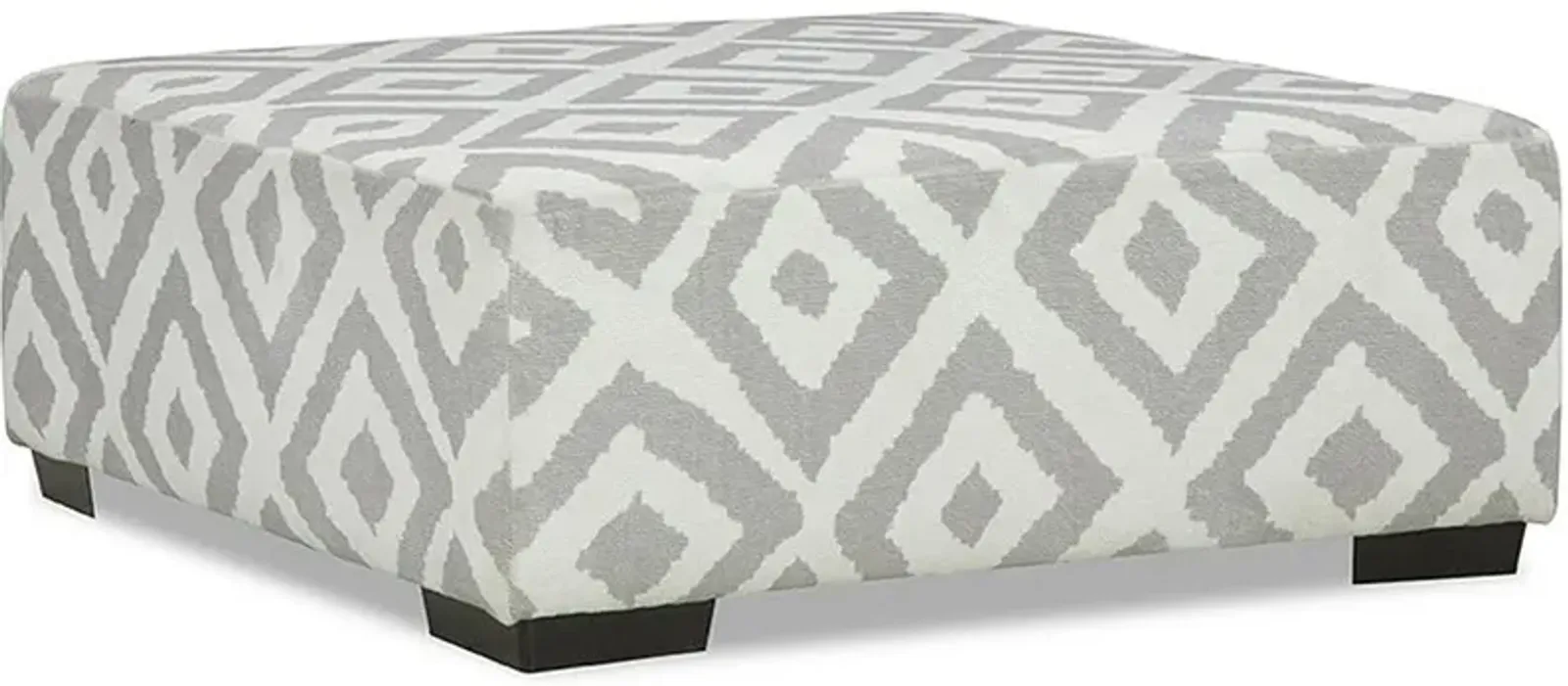 Rupa Gray Cocktail Ottoman