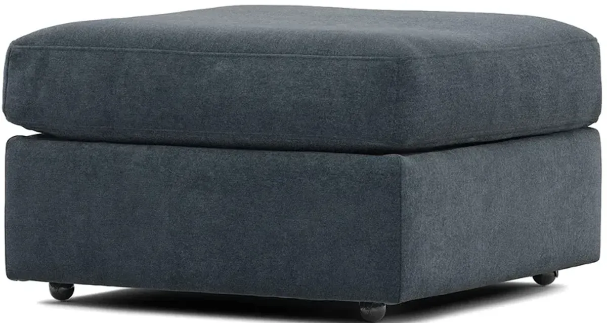 ModularOne Blue Cocktail Ottoman By Drew & Jonathan