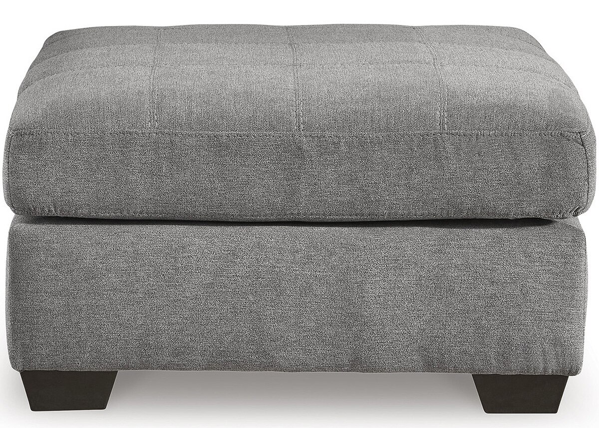 Bleecker Gray Cocktail Ottoman