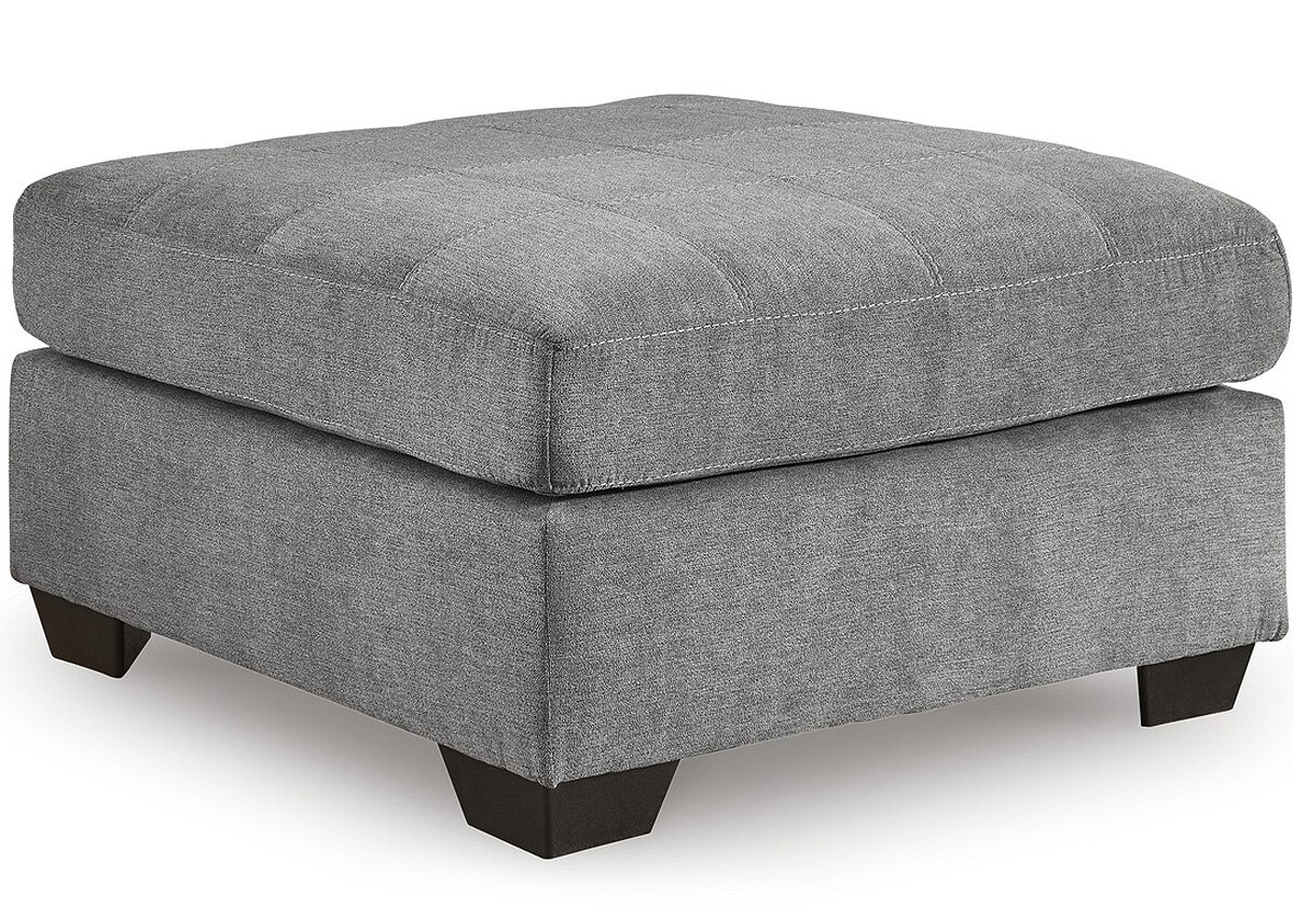 Bleecker Gray Cocktail Ottoman