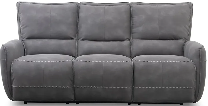 Boswell Fabric Power Reclining Sofa W/ Power Headrests