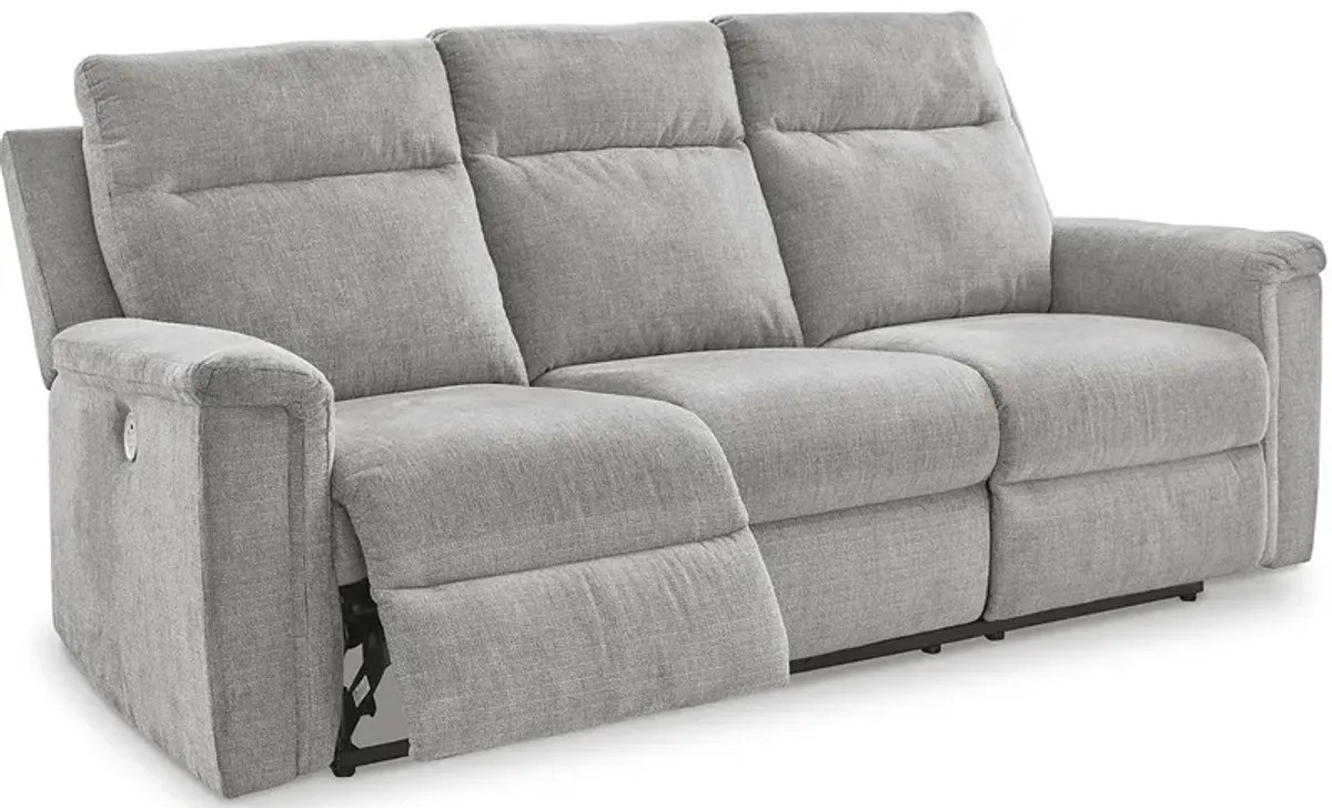 Seneca Beige Power Reclining Sofa