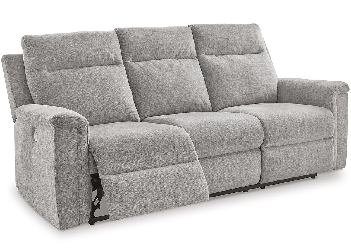 Seneca Beige Power Reclining Sofa