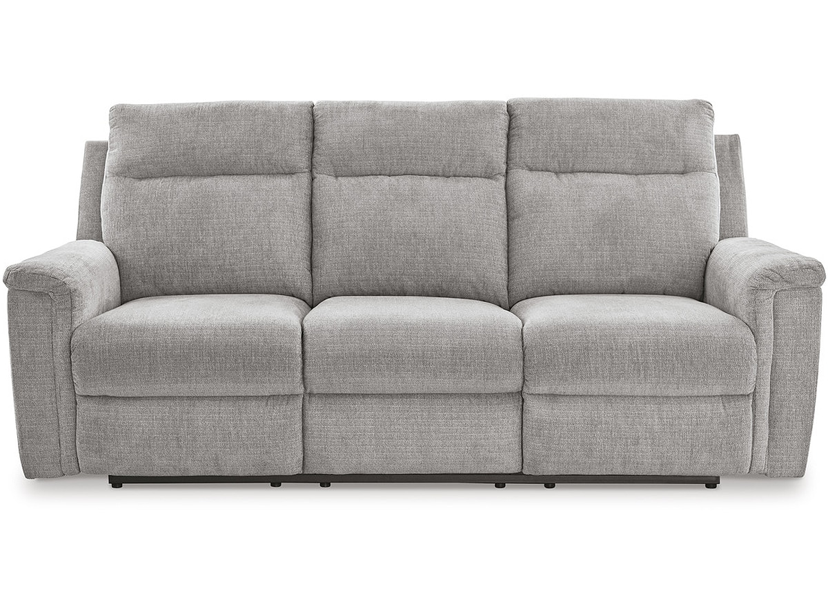 Seneca Beige Power Reclining Sofa