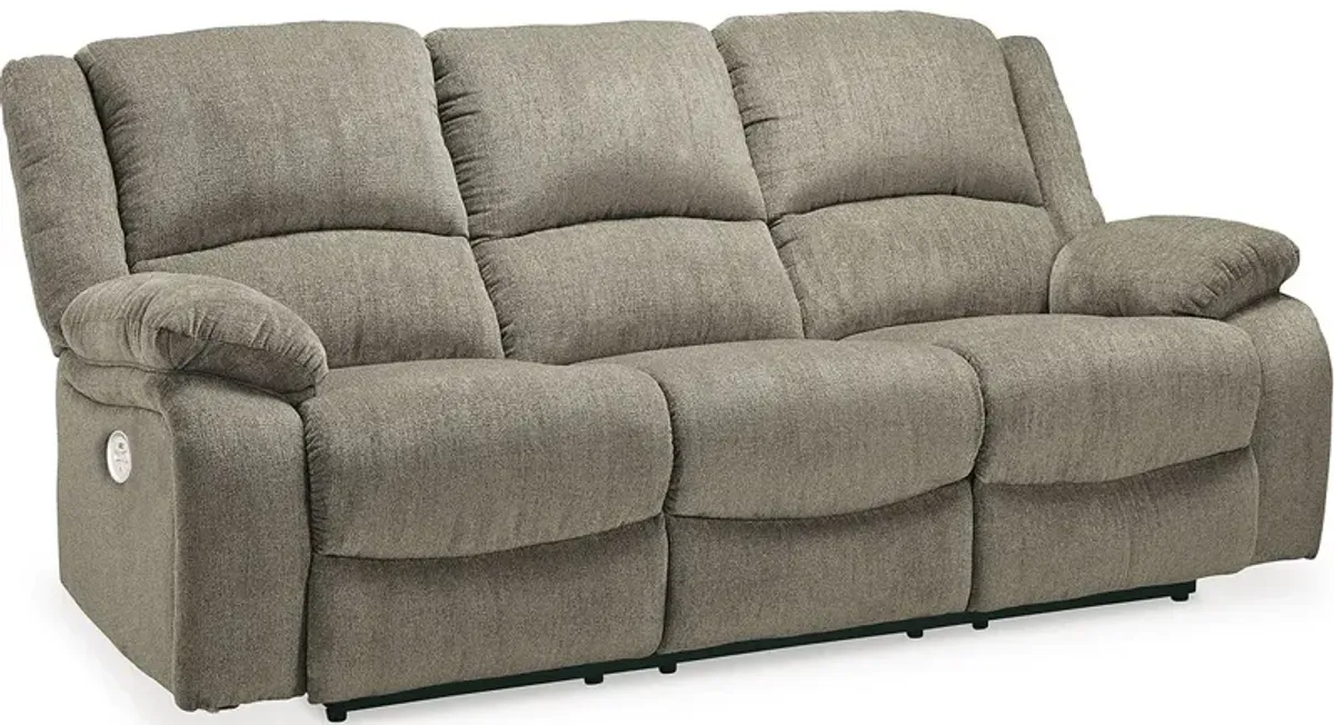 Huron Brown Power Reclining Sofa