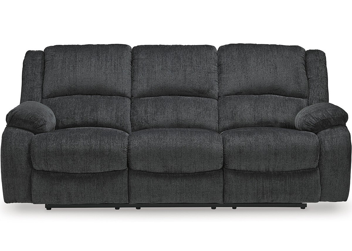 Huron Gray Power Reclining Sofa